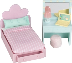 Lundby nábytok do izby pre tínedžerov v domčeku pre bábiky
