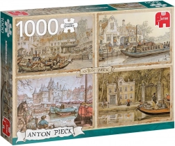 Puzzle Plavba vodnými kanálmi 1000 dielikov