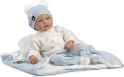 Guca realistická bábika bábätko s mäkkým textilným telom 38 cm