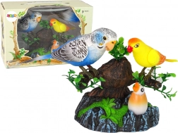 Spievajúce pohyblivé papagáje Farebný strom