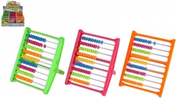 Plastové počítadlo s 90 guľôčkami 11 × 15 cm