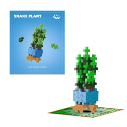 Plus-Plus kvetina Snake Plant