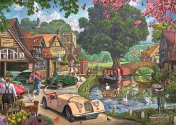 Puzzle Nostalgická scéna 1000 dielikov RAVENSBURGER