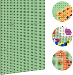 Masterkidz vonkajšia kreatívna STEM nástenná tabuľa s montážnym panelom 120 × 80 cm