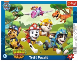 Puzzle Tlapková patrola Úžasné psie triky 25 dielikov
