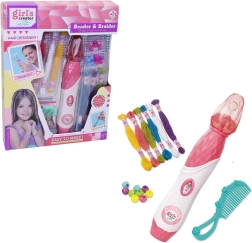 Súprava korálikov do vlasov s príslušenstvom na batérie