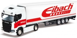 Kovový model kamiónu Bburago 1:43 Scania 770 S s prívesom – Eibach