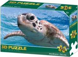 3D puzzle morská korytnačka