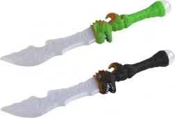 Svetelný meč s rukoväťou dinosaura – zelený alebo čierny