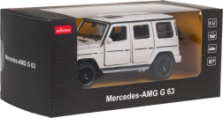 Kovový model Mercedes-AMG G 63 so zvukom biely RASTAR