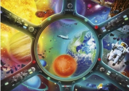 Educa Puzzle Výstup do vesmíru 500 dielikov