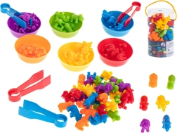 Montessori vzdelávacia hra na učenie počítania – Safari zvieratká
