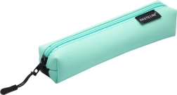 Puzdro na ceruzky PASTELINI úzke so zeleným elastickým pásom