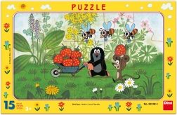 Dino papierové puzzle Krtko na výlete 15 dielikov
