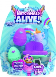Hatchimals hracia sada so stoličkou na kŕmenie