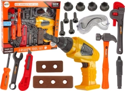 Sada náradia pre malých majstrov s vŕtačkou na batérie