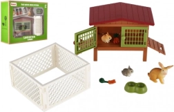 Králičkáreň s výbehom a doplnkami pre deti