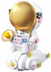 Sluban Pleyerid lietajúci astronaut – stavebnica z kociek