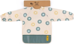 Petite&Mars podbradník s dlhým rukávom Ben green kiwi