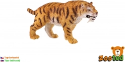 Šabľozubý tiger smilodon plastová figúrka 13 cm