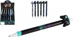 Gumovacie guľôčkové pero Gaming Mode – sada 6 farieb v boxe