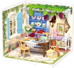 RoboTime 3D drevená miniatúra Letná veranda