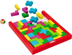 Drevená skladačka Puzzle Tetris