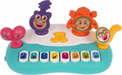 Interaktívne detské pianínko so zvukmi nástrojov