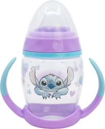 Hrnček s uškami a silikónovým náustkom STITCH 270 ml
