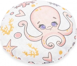 Hrejivý a chladiaci vankúšik s čerešňovými kôstkami New Baby Basic Pink