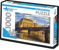 Puzzle Praha - Národné divadlo 1000 dielikov