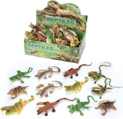 Plastové jašterice pre deti, rôzne druhy