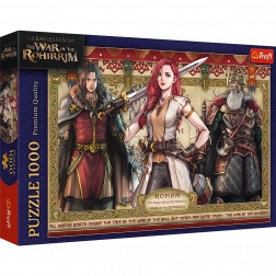 Puzzle 1000 Pán prsteňov: Vojna Rohirov