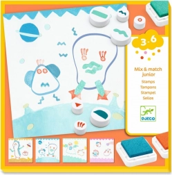 Djeco pečiatkový set Príšerky