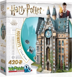 Wrebbit 3D puzzle Harry Potter Rokfort – Hodinová veža, 420 dielikov