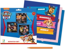 Škrabacie obrázky Tlapková patrola hrdinovia 21 × 21 cm