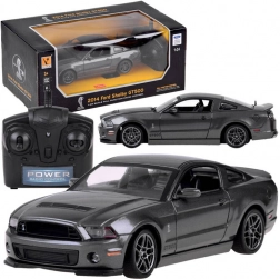 rc auto FORD SHELBY GT500 1:24, 2.4 GHz, strieborné