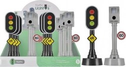 Detský semafor alebo rýchlostný radar so svetlom a zvukom