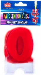 Narodeninové číslice pre párty fontánu