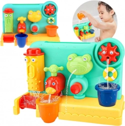 Farebná kúpeľňová hračka s vodnými efektmi