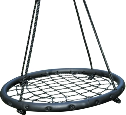 Hojdací kruh čierny 60 cm