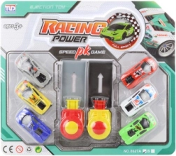 Sada športových áut s vystreľovačkou