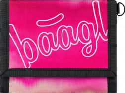 Baagl peňaženka Ružové pruhy