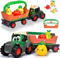 Interaktívny traktor Fendt s odnímateľným prívesom a ovocím