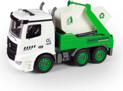 Skrutkovacie kontajnerové auto so svetlami a zvukmi