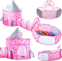 Woopie Stan 3v1 Palác Princezny XXL Domček Tunel Suchý Palác