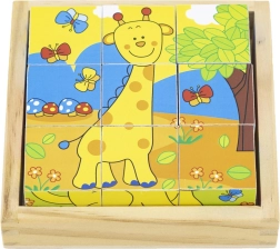 Obrázkové kocky Divoké zvieratká