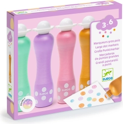 DJECO penové fixky s perleťovým efektom