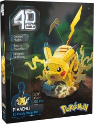 4d build puzzle pokémon pikachu 3d stavebnica