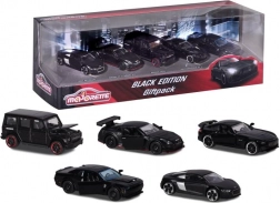 Majorette Black Edition darčekový set autíčok 5 ks